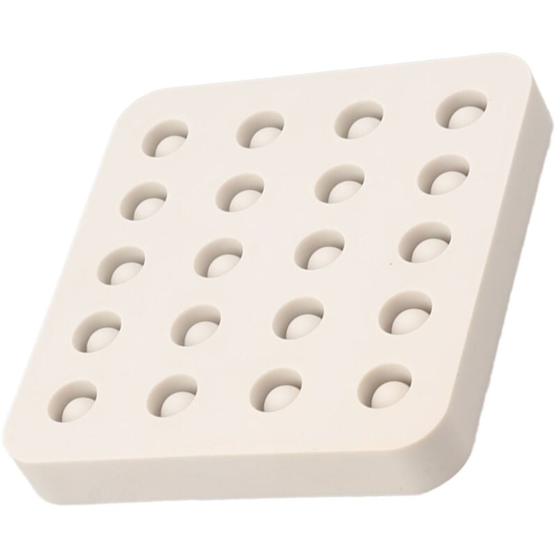 foto del prodotto tazze per innesto di cera regina stampo in silicone cella di cera d api per apicoltura che fa 4 file 96x92x14mm eosnow
