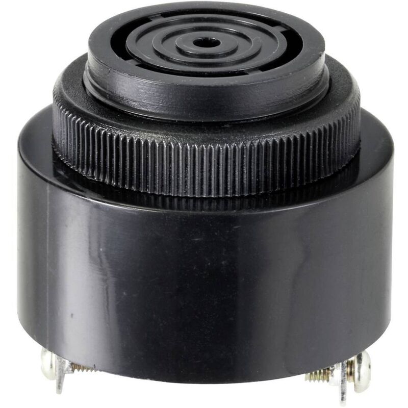 foto del prodotto tc 10475808 buzzer piezo pressione acustica 80 db tensione 12 v dc tono continuo 1 pz. tru components