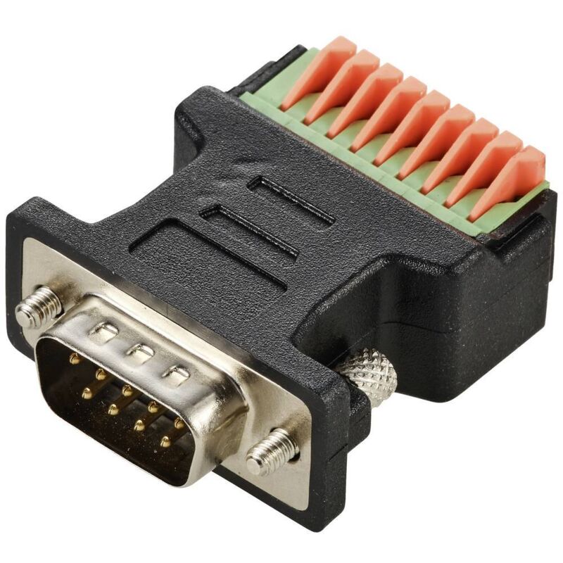 foto del prodotto tc-11503200 tc-db9-9pm connettore sub-d 9 1 pz. - tru components