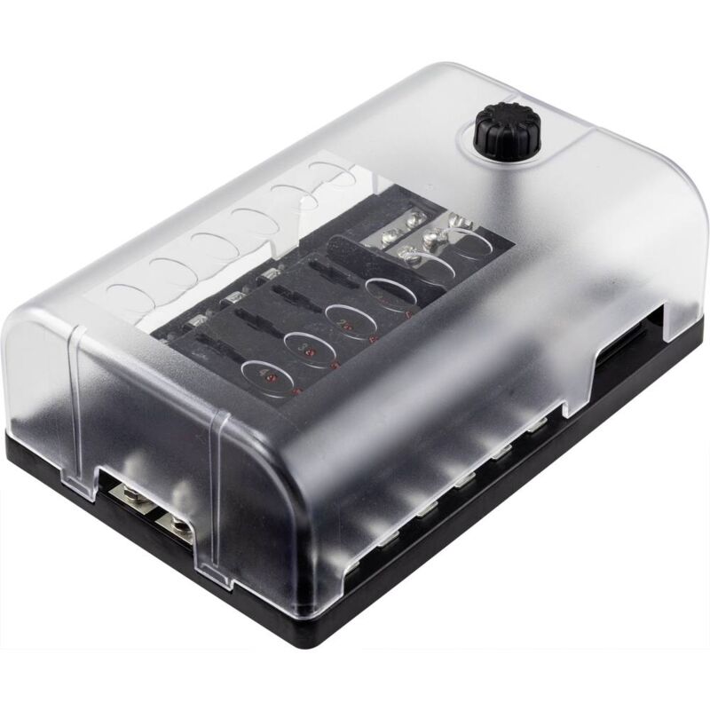 foto del prodotto tc 9067928 tc 9067928 portafusibile automotive con indicatore di stato adatto per fusibile a lama standa tru components