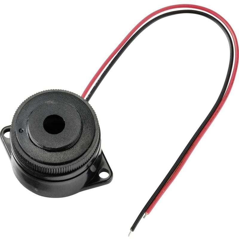 foto del prodotto tc 9202120 buzzer piezo pressione acustica 75 db tensione 12 v dc tono continuo 1 pz. tru components