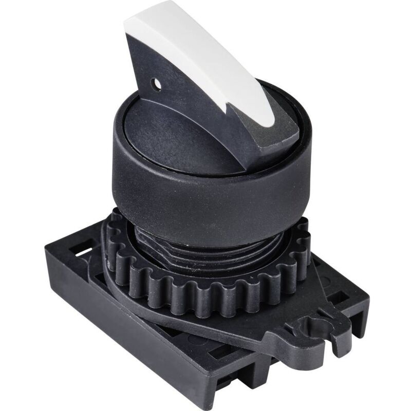 foto del prodotto tc-9860136 s2srn-s5w interruttore leva a bandiera bianco 2 x 60 1 pz. - tru components