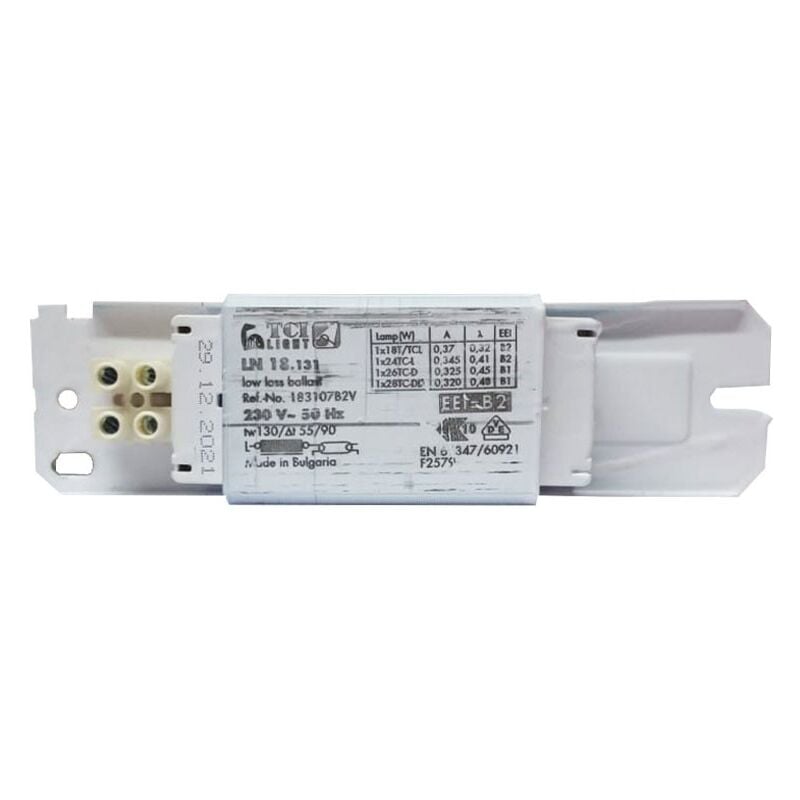 foto del prodotto tci led reattore elettromeccanico tci per lampade fluorescenti 18w 183107b2v