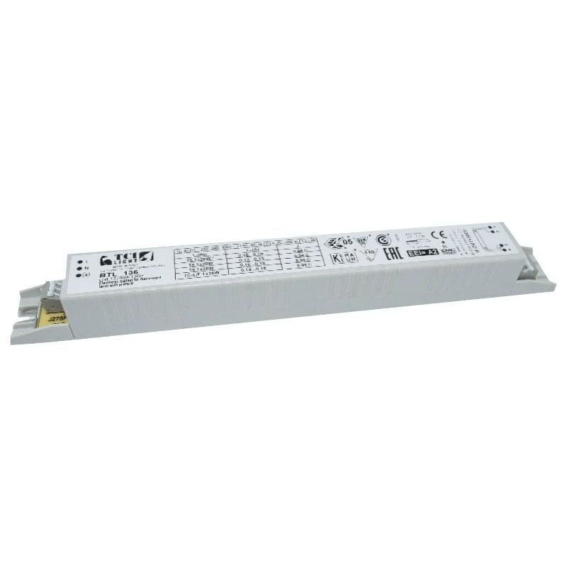 foto del prodotto tci led reattore elettronico tci lineare multilampada 1x36 137994 136h