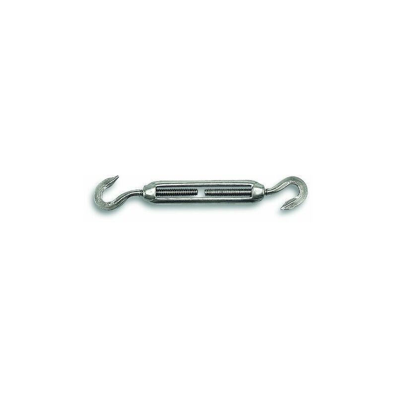 foto del prodotto tci00 tenditore 2 ganci acciaio inossidabile 50 kg per cavo di diametro 6 mm chapuis
