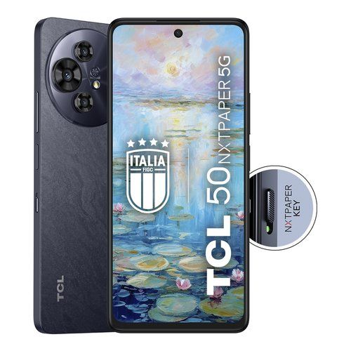 foto del prodotto tcl 50 nxtpaper 5g 17,2 cm 6.78 doppia sim android 14 usb tipo c 8 gb 256 gb 5010 mah grigio