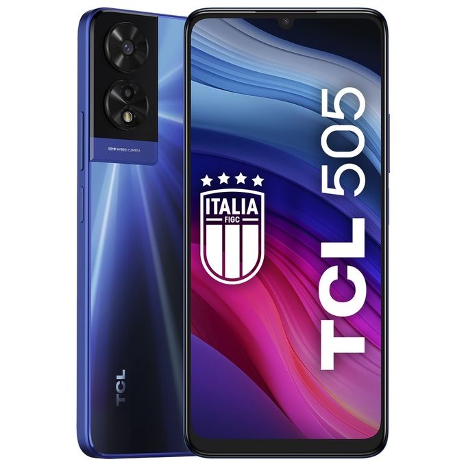 foto del prodotto tcl 505 6gb 256gb 6.75'' dual sim ocean blue