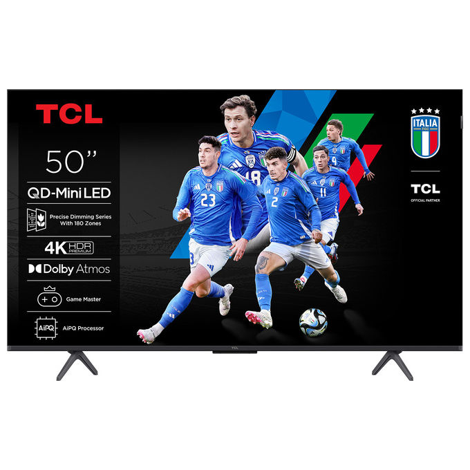 foto del prodotto tcl c69ks smart tv qd-miniled 4k 50''