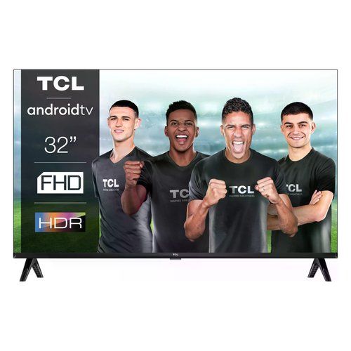 foto del prodotto tcl s54 serie smart tv full hd 32 32s5400af, hdr 10, dolby audio, multisound, android tv