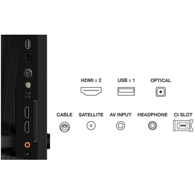 foto del prodotto tcl - s59k serie smart tv qled fhd 40 40s59k, dolby audio, hdr10, android tv