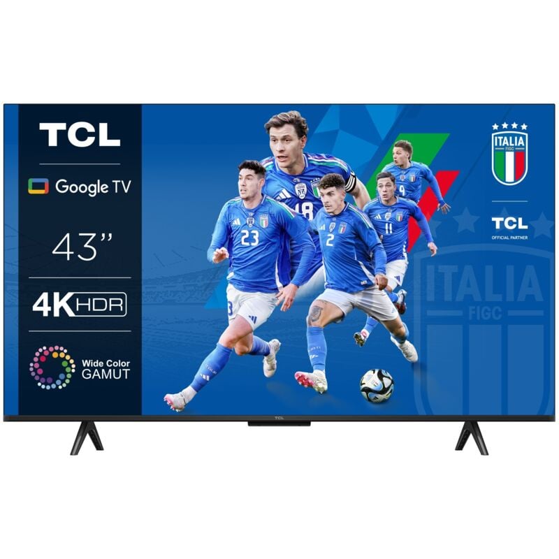 foto del prodotto tcl - tv 43' smart nanotecnologia led serie p7 4k uhd smart