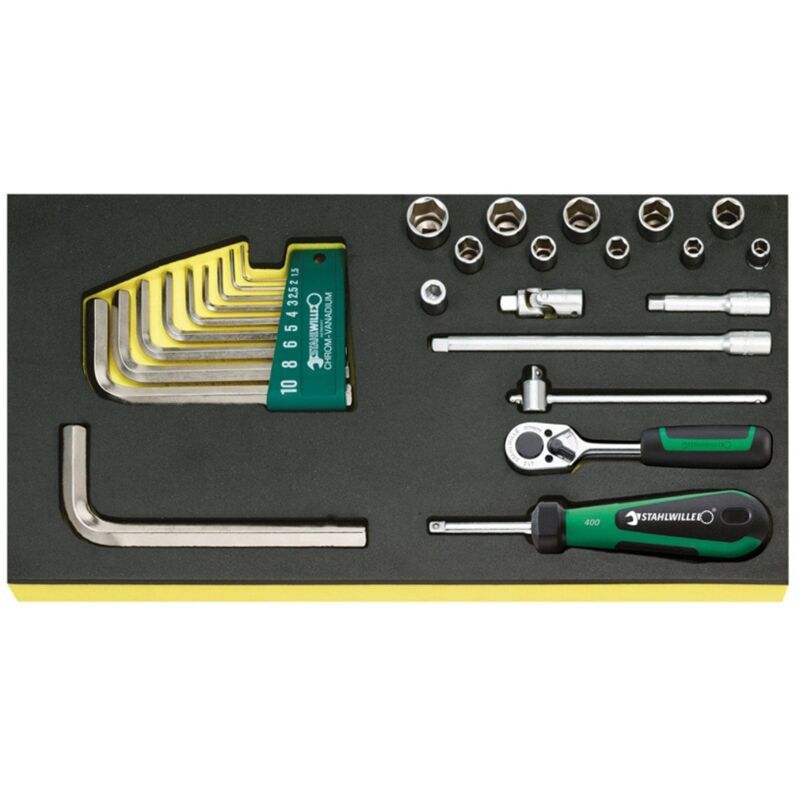 foto del prodotto tcs 1/4 + 10760 cv jogo chaves - stahlwille