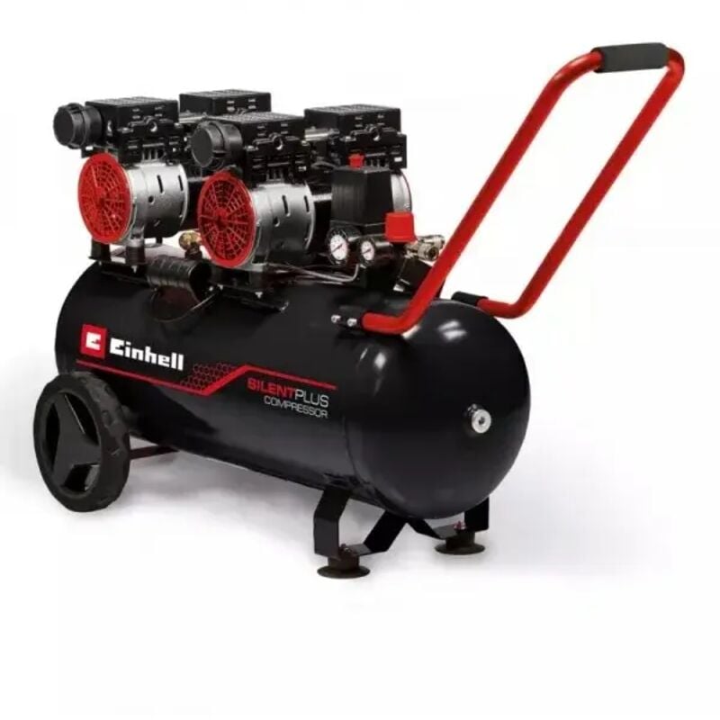 foto del prodotto te-ac 50 silent compressore 1500 w oil free silenziato - einhell
