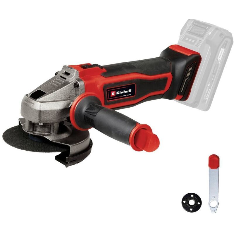 foto del prodotto te ag 18 115 2 li 4431166 smerigliatrice angolare a batteria 115 mm senza batteria, senza caricatore, incl. dis einhell