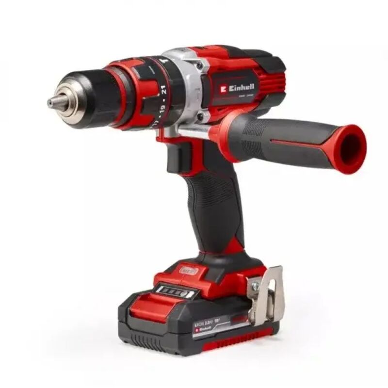 foto del prodotto te cd 18 48 li i trapano a percussione 18 v con due batterie einhell