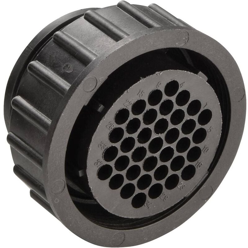 foto del prodotto te connectivity 182923 1 connettore circolare presa dritta tot poli 37 serie connettore circolare cpc 1 pz.