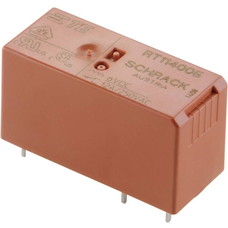 foto del prodotto te connectivity rt314048 rel per pcb 48 v dc 16 a 1 scambio 1 pz.
