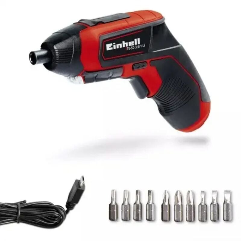 foto del prodotto te sd 3,6 1 li cacciavite a batteria 3,6 v einhell