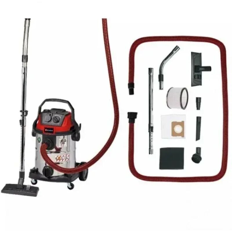 foto del prodotto te-vc 2025 sacl aspiratore per solidi e liquidi classe l 1200 w - einhell