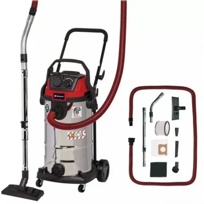 foto del prodotto te vc 2340 sacl bidone aspiratore solidi e liquidi classe l 1500 w einhell