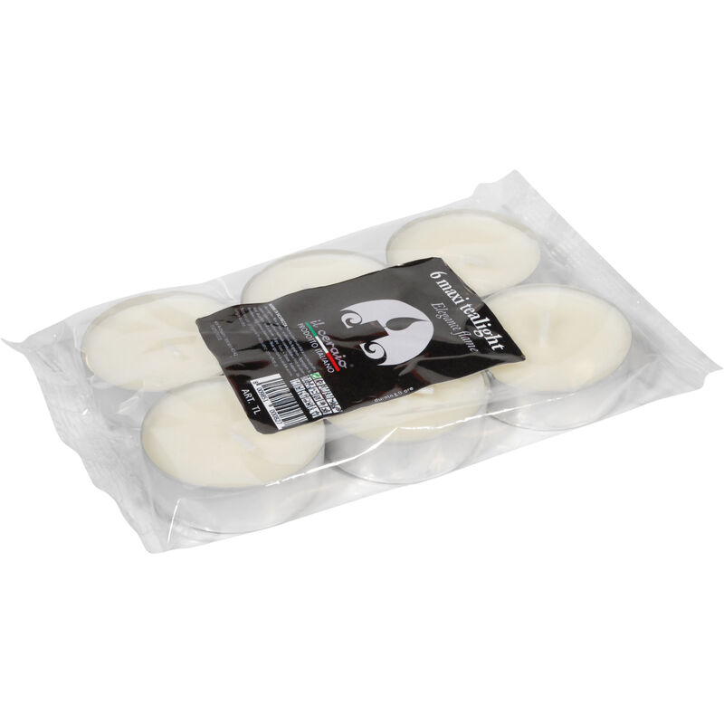 foto del prodotto tea light maxi d.60 conf. 6 pz.