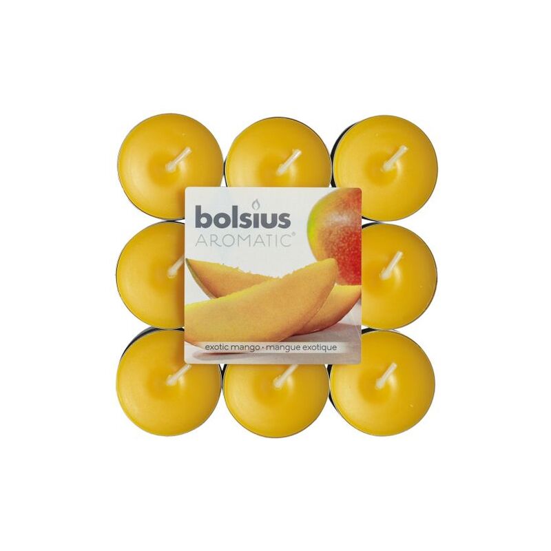 foto del prodotto tealight 18 pz mango bolsius