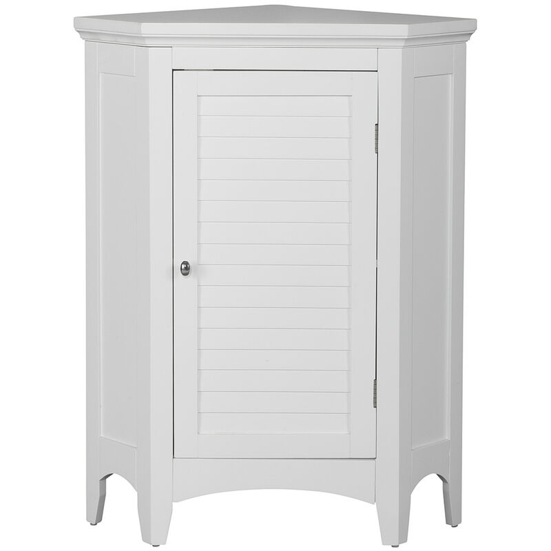 foto del prodotto teamson home mobile in piedi da bagno in legno bianco d angolo elg 586