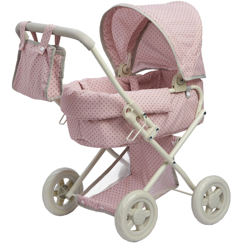 foto del prodotto teamson kids carrozzina per bambole passeggino per bambolotti olivias world ol 00003