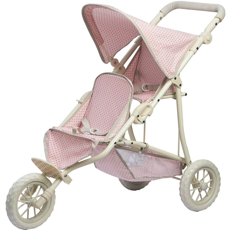 foto del prodotto teamson kids carrozzina per bambole passeggino per bambolotti olivias world ol 00004