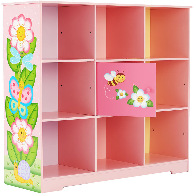 foto del prodotto teamson kids fantasia campi magic garden cubo regolabile bookshelf td 13210b