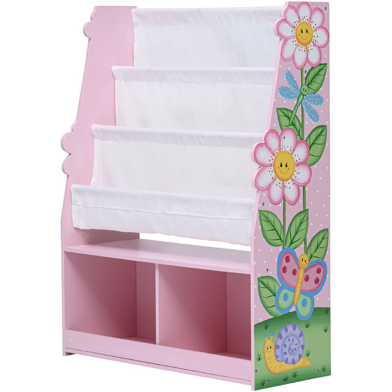 foto del prodotto teamson kids fantasy fields magic garden libreria in legno per bambini e archiviazione multi td 13410mg
