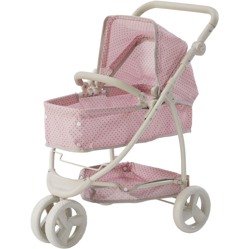 foto del prodotto teamson kids passeggino per bambole polka dots princess olivia s little world ol 00009