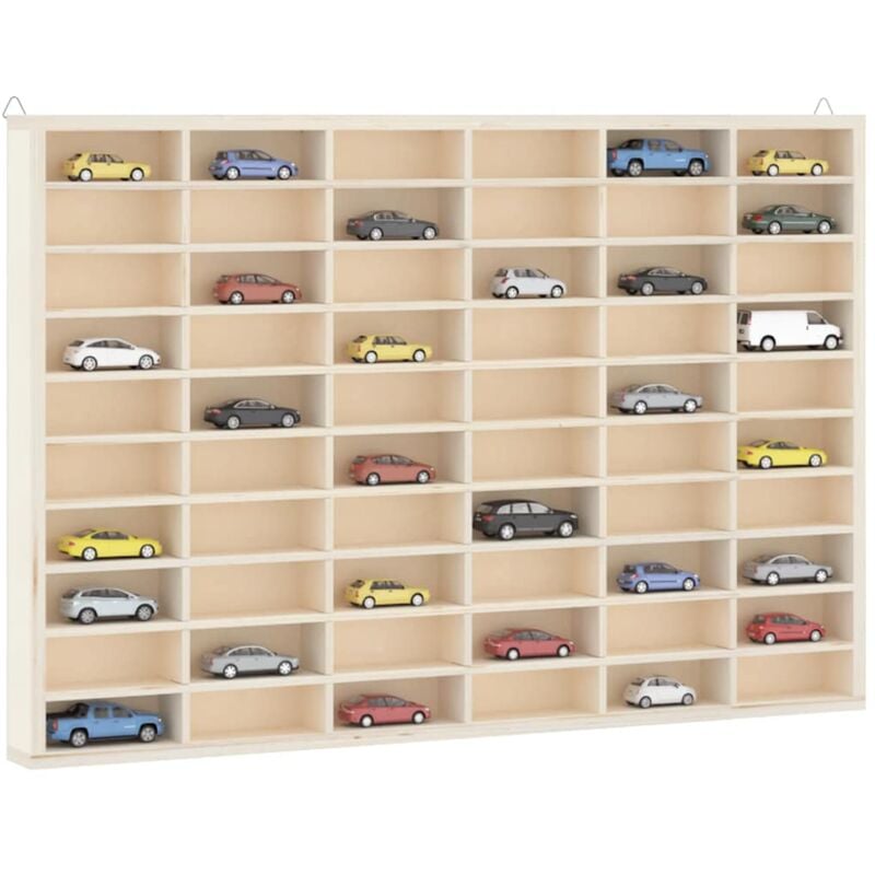 foto del prodotto teca da collezione in legno con 60 scomparti 60x4,5x40,5 cm vidaxl