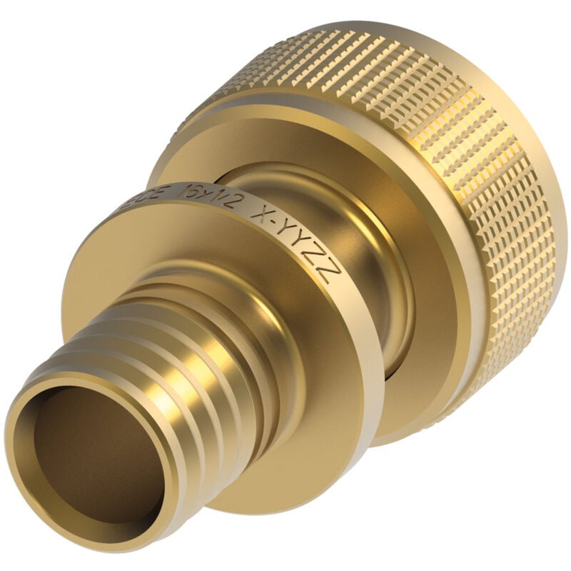 foto del prodotto tece flex adaptateur rapide droit, bronze au silicium, dim.