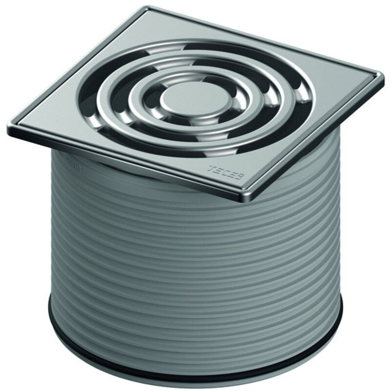 foto del prodotto tece gmbh tecedrainpoint s cadre de grille, acier inoxydable, 100x100mm,