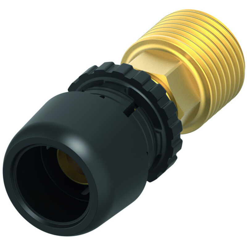 foto del prodotto tece - logo ax raccord de transition, bronze au silicium, 8802101,