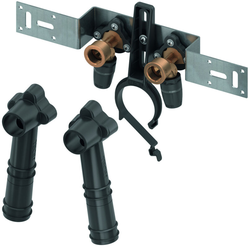 foto del prodotto tece logo push unit de montage, bronze rouge bronze au silicium,