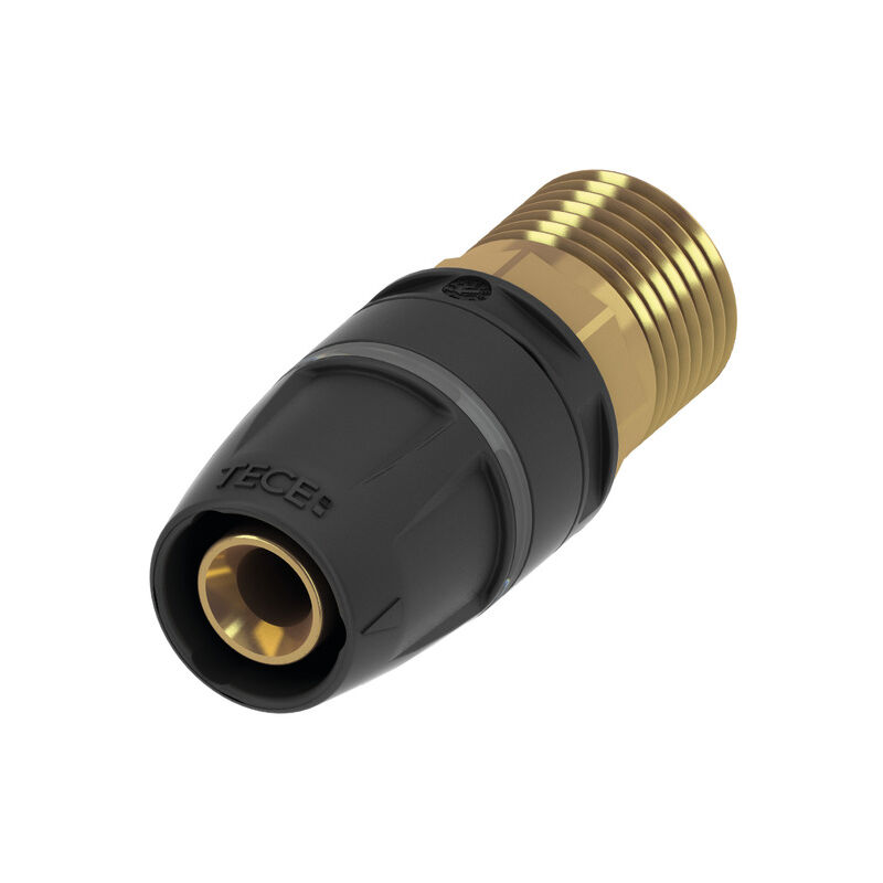 foto del prodotto tece logo raccord de transition push, laiton standard, 8610102,