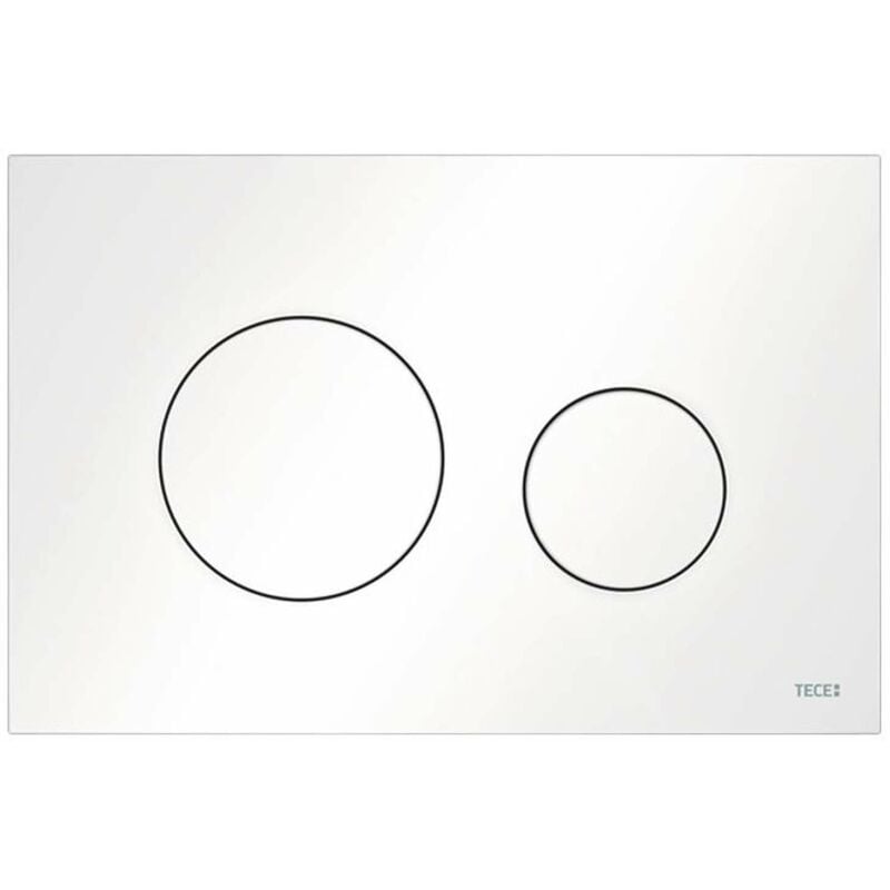 foto del prodotto tece loop placca di comando, bianco opaco 9240926