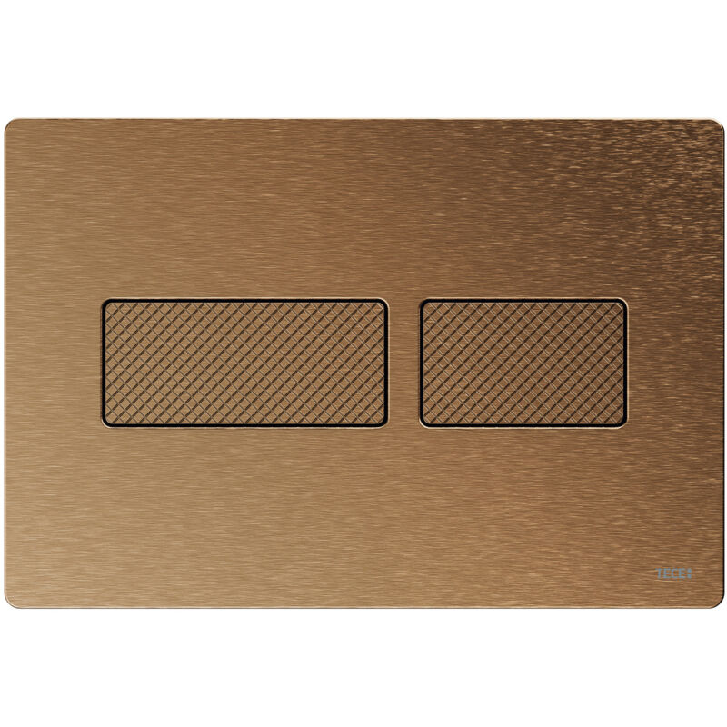 foto del prodotto tece plaque de pouss e wc solid, en acier inoxydable, pour la