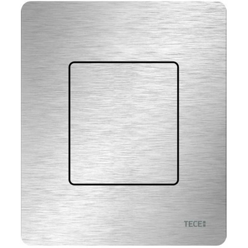 foto del prodotto tece solid comando di risciacquo urinali, acciaio inox spazzolato 9242430