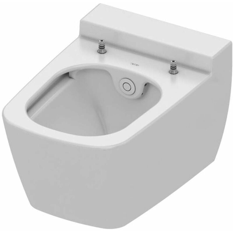 foto del prodotto tece teceone wc sospeso con funzione bidet, solo acqua fredda, rimless, bianco 9700201