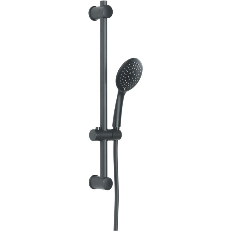 foto del prodotto tech 13 saliscendi 60 cm 3 getti nero opaco gedy