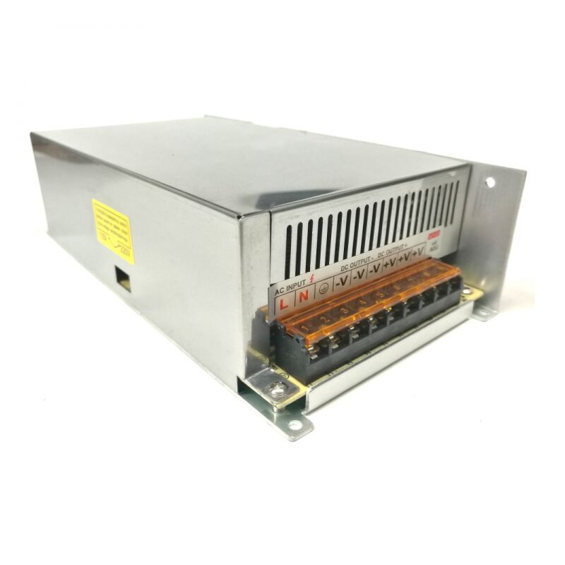 foto del prodotto tech it ac 220v dc 12v alimentatore 50a 600w stabilizzato switching trimmer