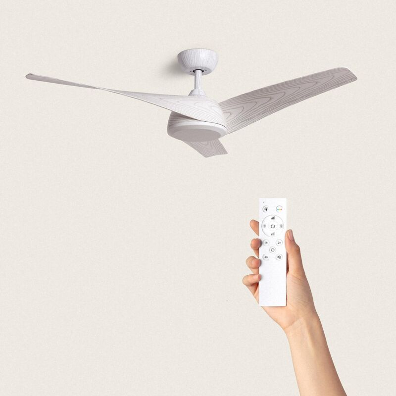 foto del prodotto techbrey legno bianco legno bianco senza luce controller a parete telecomando no