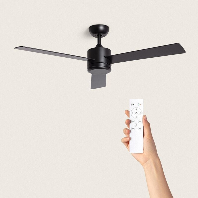 foto del prodotto techbrey nero nero senza luce controller a parete telecomando no