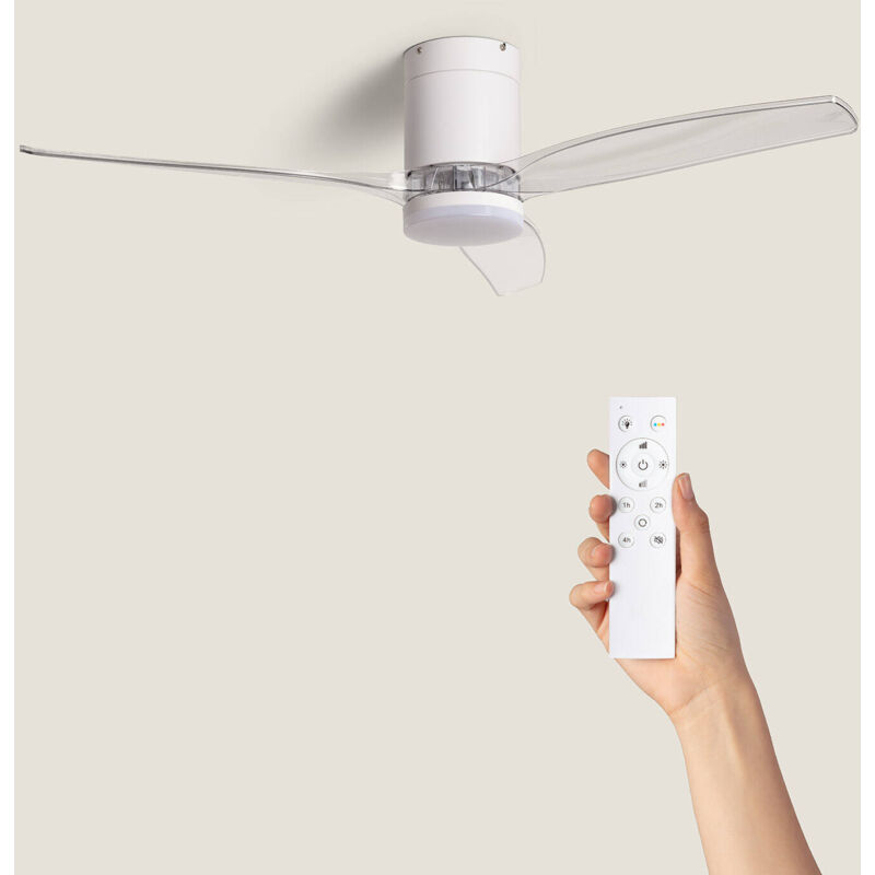 foto del prodotto techbrey trasparente con luce telecomando no