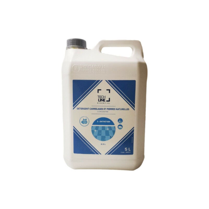 foto del prodotto techline detergente per piastrelle e pietre naturali - 5l - 390313