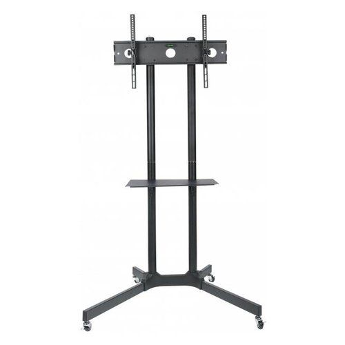 foto del prodotto techly supporto a pavimento con mensola trolley tv lcd/led/plasma 30-65 (ica-tr6) - ica tr6