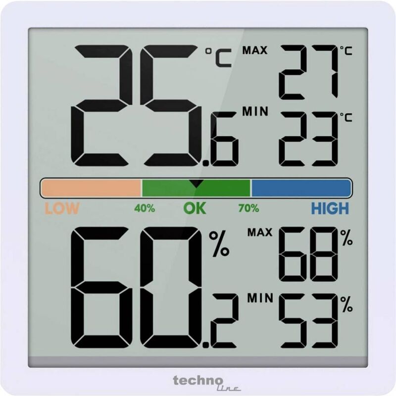 foto del prodotto techno line thermo hygrostation termoigrometro ws9472
